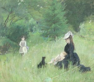 In un parco, c.1874